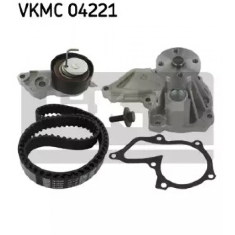 VKMC 04221 SKF - Насос охолоджуючої рідини + комплект зубчатого ремня